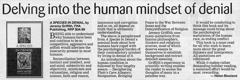 'Delving into the human mindset of denial' by Helen Bissland, Southland Times NZ