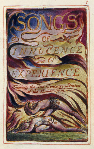William Blake’s 1794 ‘Songs of Innocence and Experience’