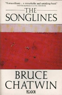 Cover of Bruce Chatwin’s book ‘The Songlines’
