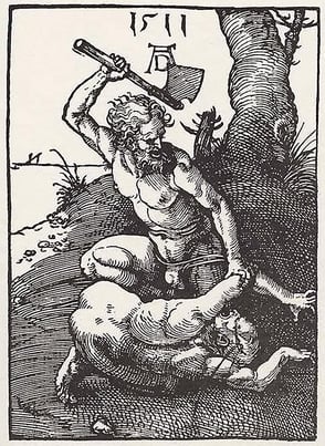 ‘Cain Slaying Abel’ by Albrecht Durer, 1511