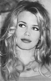 Innocent, child-like, youthful, neotenous features. The German supermodel Claudia Schiffer, The Daily Telegraph Mirror, 1 Nov. 1994