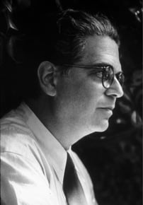Portrait photograph of psychologist Erich Neumann