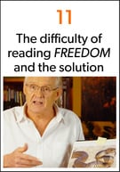 Thumbnail for Freedom Essay 11: The difficulty of reading FREEDOM and the solution