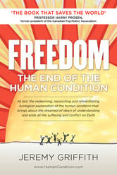 Εμπρόσθιο εξώφυλλο του βιβλίου ‘FREEDOM: The End Of The Human Condition’