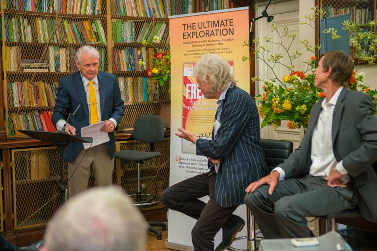 FREEDOM: The End Of The Human Condition Launch - Sir Bob Geldof & Jeremy Griffith