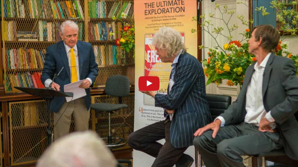 Video of launch of FREEDOM at RGS, London