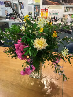 Flowers to celebrate Harry Prosen’s life