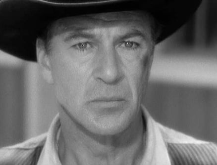 Gary Cooper in the film ‘High Noon’