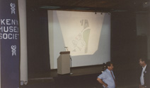 Jeremy Griffith at the Kenya Museum Launch 1992