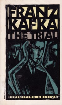 The Trial by Kafka book cover