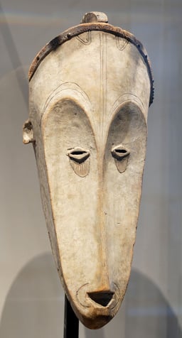 Fang mask from Gabon, Africa