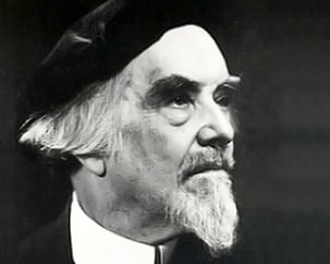 Portrait of philosopher Nikolai Berdyaev