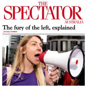 Jeremy Griffith’s article in The Spectator about the danger of the left wing, 5 February 2020