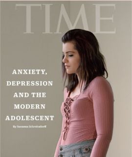 Time Magazine Cover featuring anxious teen - World Transformation Movement Whangarei