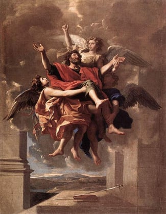 ‘The Ecstasy of Saint Paul’ by Nicolas Poussin, 1643