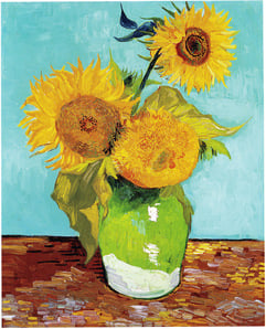 Vincent van Gogh, Three Sunflowers