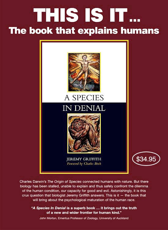 A Species In Denial Promotional Poster