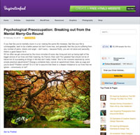 Psychological Preoccupation: Breaking out from the Mental Merry-Go-Round