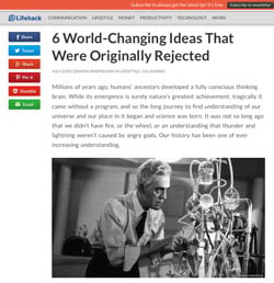 6 World-Changing Ideas That Were Originally Rejected