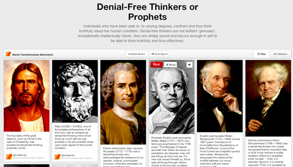 Denial-Free Thinkers or Prophets