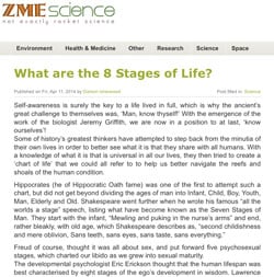 What are the 8 Stages of Life?