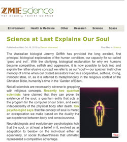 Science at Last Explains Our Soul