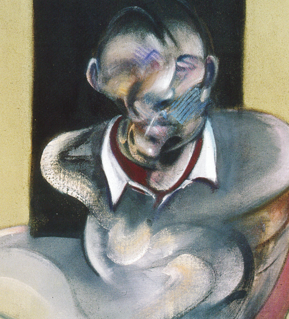 Study for Self Portrait (detail) (1976) by Francis Bacon