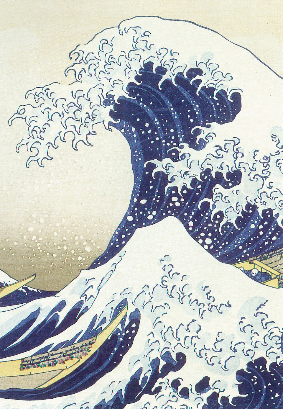 Katsushika Hokusai, Under the Wave Off Kanagawa, c 1830.