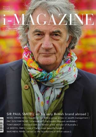 Sir Paul Smith on the cover of the Jan-Jun 2016 Edition