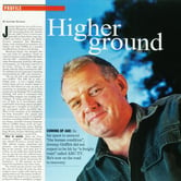The Bulletin's 'Higher Ground' article about Jeremy Griffith
