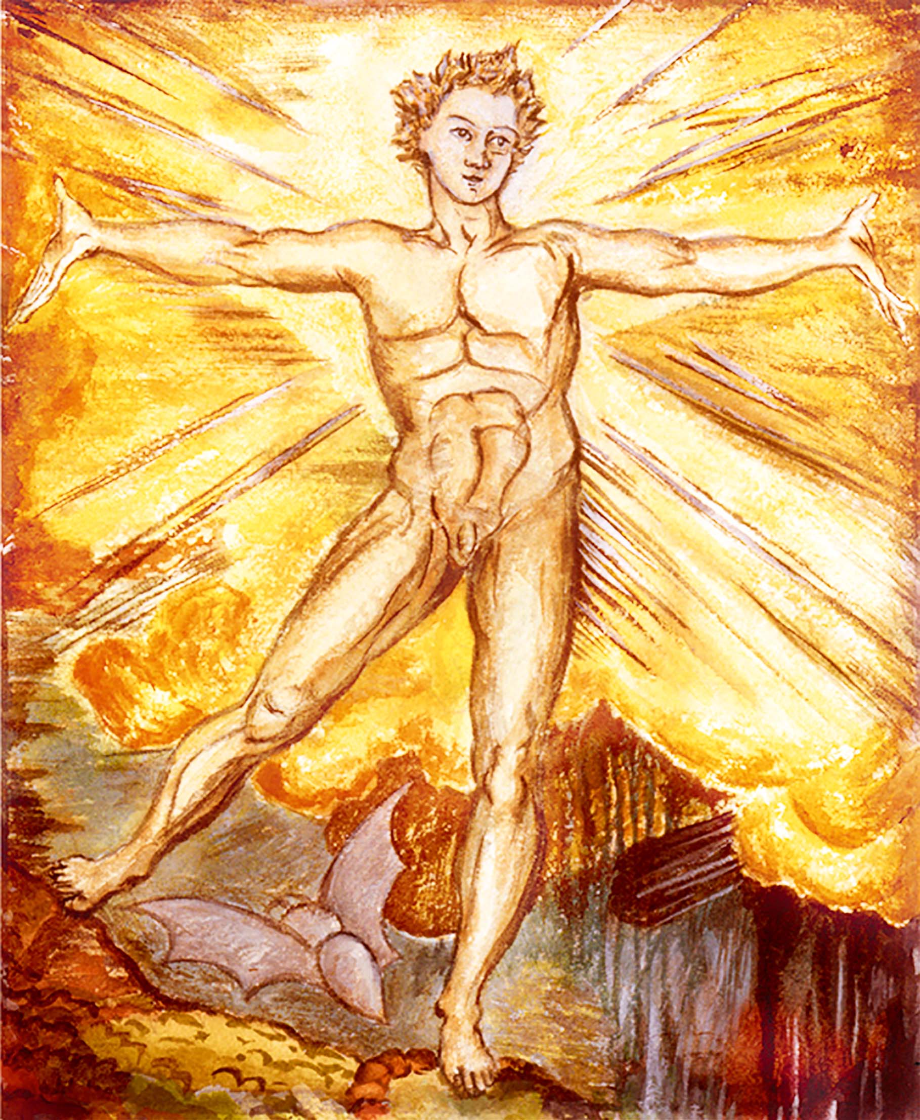 William Blake’s iconic images of 'Albion Arose'