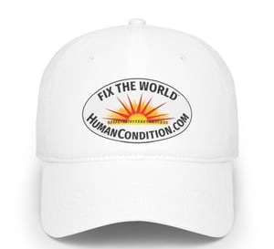 ‘Fix The World’ Cotton Cap