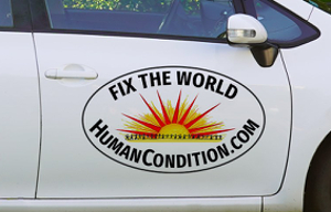 With the real problem of the human condition finally solved we can now ACTUALLY fix the World!