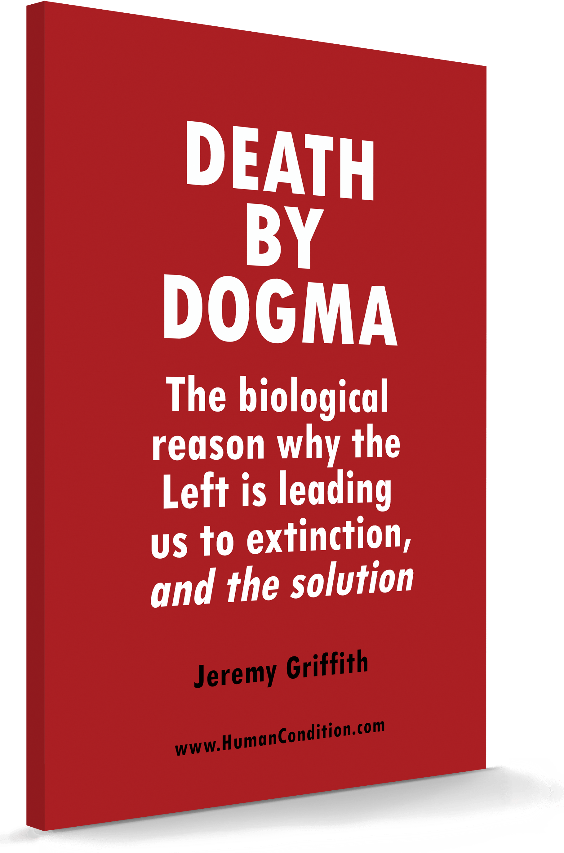 'Death by Dogma' front cover