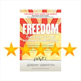 Freedom book with five gold stars