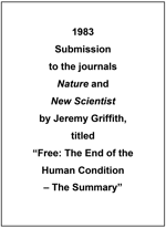 Cover of the submission to ‘Nature’
