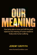 ‘Our Meaning’ book cover by Jeremy Griffith