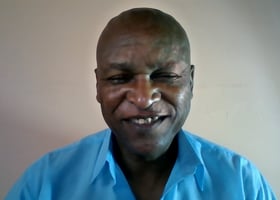 Reginald Khotshobe is a Xhosa-speaking South African, of the Gqwashu clan, a descendent of the Khoi-sans (Bushmen)