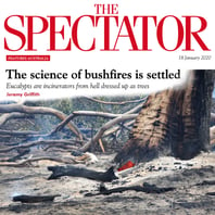 Jeremy’s Spectator article on bushfires