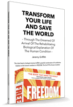 ‘Transform Your Life And Save The World’ book cover